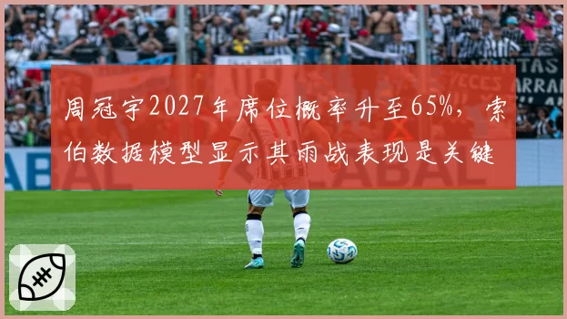 周冠宇2027年席位概率升至65%,索伯数据模型显示其雨战表现是关键加分项